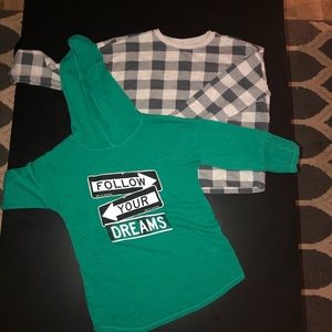 2 long sleeve for $14